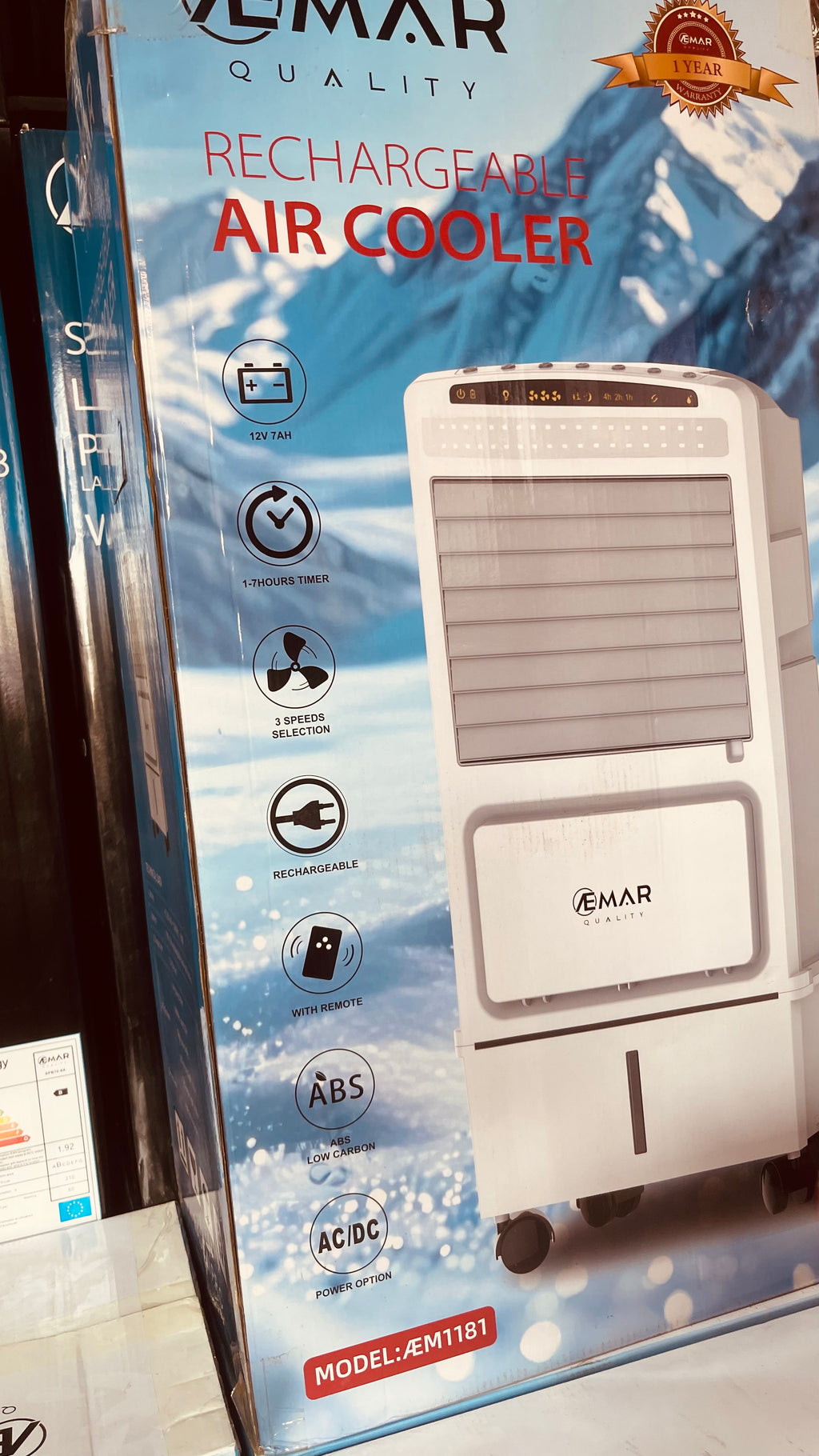 d’air portable rechargeable